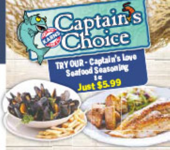 Captain's Love Seafood Seasoning