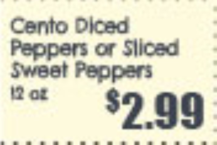 Cento Diced Peppers or Sliced Sweet Peppers