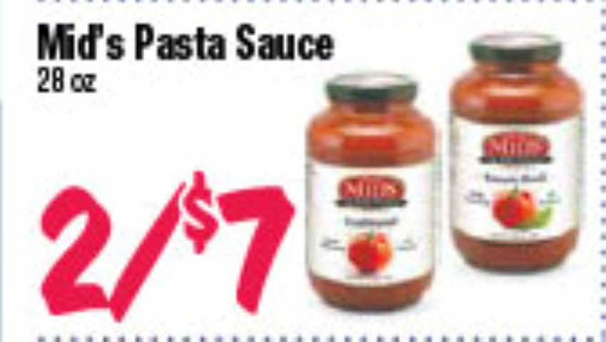 Mid's Pasta Sauce