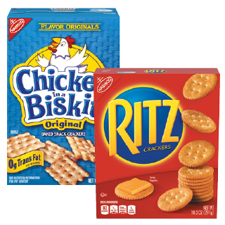 Nabisco Snack Crackers & Ritz Crackers